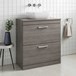 Emily 800mm Floorstanding 2 Drawer Unit and Countertop
