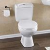 Emma Close Coupled Toilet & Seat - 630mm Projection