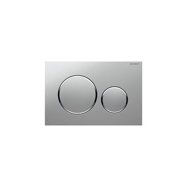Geberit Sigma20 Dual Flush Plate - Brushed Stainless Steel