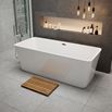 George Acrylic White Freestanding Bath - 1700 x 750mm