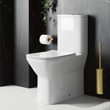 Harbour Alchemy Rimless BTW Comfort Height Toilet & Soft Close Seat
