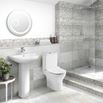 Harbour Acclaim Toilet & Soft Close Wafer Seat - 610mm Projection