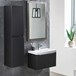 Harbour Alchemy 1200mm Tall Wall Mounted Cabinet - Anthracite Grey