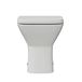 Harbour Alchemy Modern Back to Wall Toilet & Wrap Over Soft Close Seat