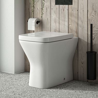 Harbour Alchemy Back to Wall Toilet & Soft Close Seat - 500mm Projection