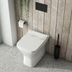 Harbour Alchemy Back to Wall Toilet & Wafer Thin Soft Close Seat - 500mm Projection