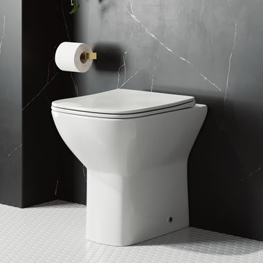 Harbour Alchemy Rimless Back To Wall Comfort Height Toilet & Soft Close Seat