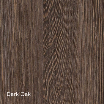 Harbour Dark Oak Vinyl Wrapped Soft Close Wooden Toilet Seat
