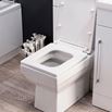 Harbour Alchemy Square Toilet & Soft Close Seat - 530mm Projection