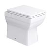 Harbour Alchemy Square Toilet & Soft Close Seat - 530mm Projection