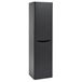 Harbour Clarity 1500mm Tall Wall Mounted Cabinet - Matt Graphite Grey