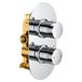 Harbour Clarity 2 Outlet Thermostatic Concealed Shower Valve