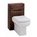 Harbour Clarity 500mm Back to Wall WC Unit - Chestnut