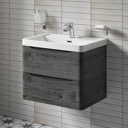 Harbour Clarity 600mm Wall Mounted, Wall Hung Bathroom Vanity Units Uk