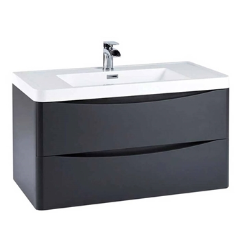 Harbour Clarity 900mm Wall Hung Vanity Unit & Basin