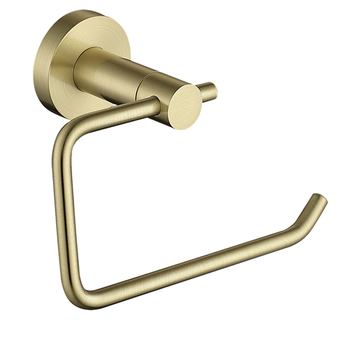 Harbour Clarity Toilet Roll Holder - Brushed Brass