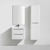 Harbour Clarity 600mm Wall Mounted Vanity Unit & Basin - White Ash