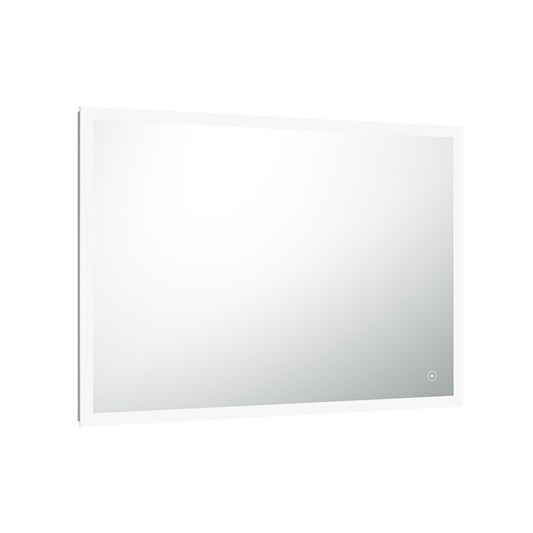 Harbour Glow LED Mirror with Demister Pad & Infrared Touch Button - 700 x 500mm