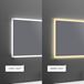 Harbour Glow LED Mirror with Demister Pad & Infrared Touch Button - 800 x 600mm