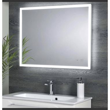 Illuminated Bathroom Mirrors Led, Square Bathroom Mirrors With Lights