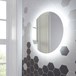 Harbour Glow Round LED Mirror with Demister Pad - 600mm
