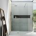 Harbour i10 10mm Easy Clean 2m Tall 760mm Wetroom Panel - Chrome