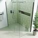 Harbour i10 10mm Easy Clean 2m Tall Wetroom 2 Panel Pack - Gunmetal