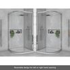 Harbour i8 Easy Clean 1200x800 1-Door Quadrant Shower Enclosure - 8mm Glass