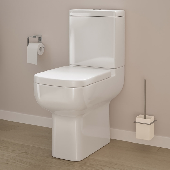Harbour Icon Comfort Height Toilet & Soft Close Seat - 610mm Projection