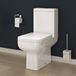 Harbour Icon Close Coupled Bathroom Suite with Full Pedestal Basin, Toilet & Soft Close Seat