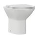 Harbour Identity Comfort Height Rimless Back to Wall Toilet & Soft Close Seat