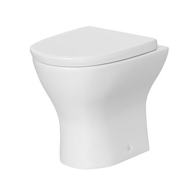 Harbour Identity Back to Wall Toilet & Soft Close Seat - 490mm Projection