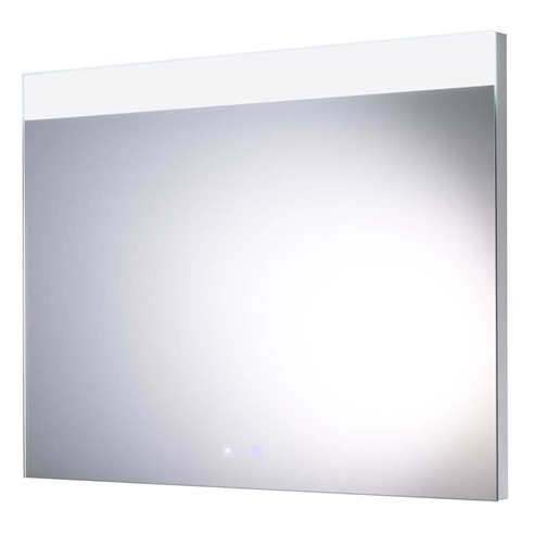 Harbour Identity LED Mirror with Demister Pad & Infrared Touch Button - 800 x 600mm