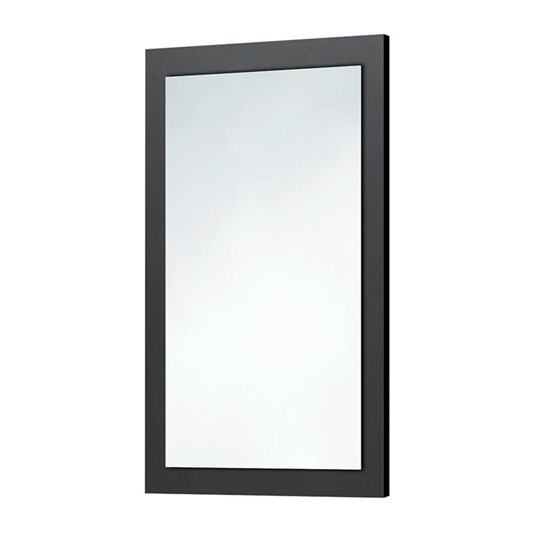 Harbour Mirror with Matt Graphite Grey Frame - 800 x 500mm