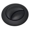 Harbour Serenity Black Dual Flush Button & Toilet Seat Hinge Cover Pack