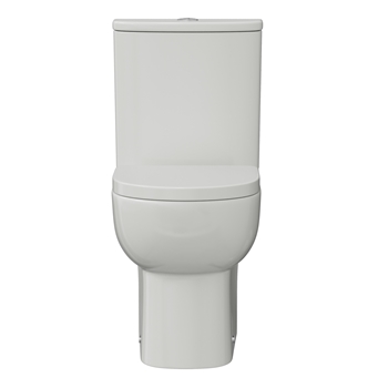 Harbour Serenity Rimless Back To Wall Close Coupled Toilet with Soft Close Seat