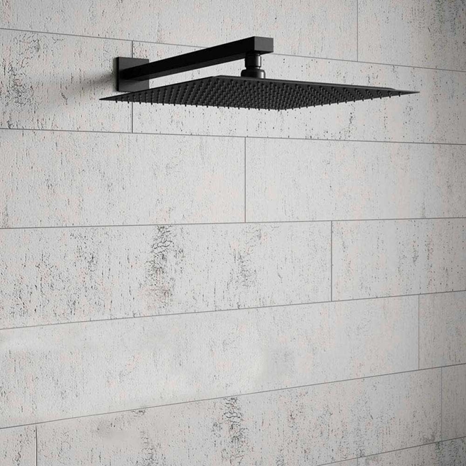 Harbour Status 300mm Fixed Shower Head & Wall Arm