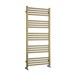 Harbour Status Flat Heated Towel Rail - Painted Brushed Brass - 1140 x 500mm
