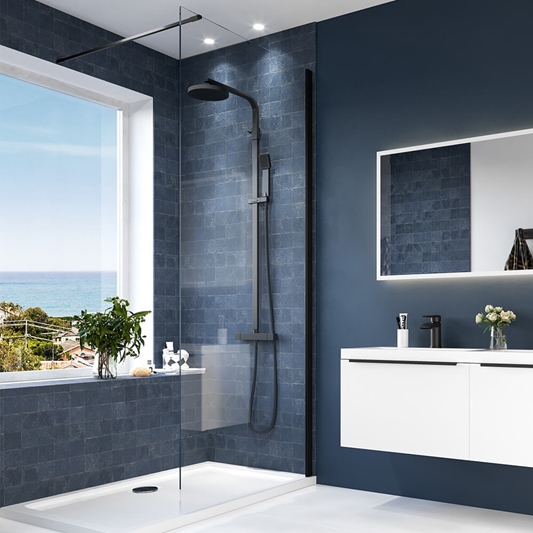 Easy Clean 8mm Walk In Shower Panel, Bathtub Size Shower Panels