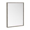 Harbour Virtue Mirror with Grey Oak Frame - 800 x 600mm