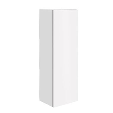 Harbour Virtue 900mm Wall Mounted Tall Storage Cabinet - Matt White