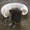 HIB Ceiling or Wall Fan Accessory Kit - Brown