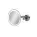 HIB Eclipse Round LED Illuminated Magnifying Mirror - 200mm