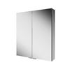 HiB Eris Double Door Mirrored Cabinet with Soft Close Doors - 600 x 700mm
