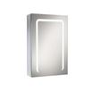 HiB Stratus 50 LED Illuminated Steam Free Mirror Cabinet with Shaver Socket - 500 x 700mm