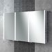 HiB Xenon 120 LED Illuminated Mirror Cabinet with Mirrored Sides - 1205 x 700mm
