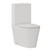 Harbour Clarity Back to Wall Rimless Close Coupled Toilet & Soft Close Seat