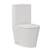 Harbour Clarity Back to Wall Rimless Close Coupled Toilet & Wrap Over Soft Close Seat