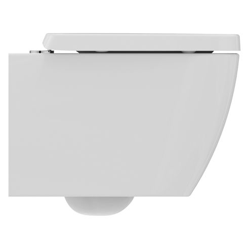 Ideal Standard i.life S Compact Wall Hung Rimless Toilet with Soft Close Seat