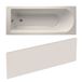 Ideal Standard Tesi Idealform Straight Single Ended Bath & Panel - 1600, 1700mm